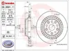 2x BREMBO 09.D691.11 Bremsscheibe Hinten Produktbild-Vorschau 1