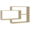A modern, geometric shelving unit displayed against a plain white background. Produktbild-Vorschau