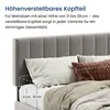 Čalouněná postel 140x200 cm s úložným prostorem a lamelovým Náhled obrázku produktu 6