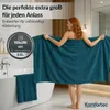 Komfortec Badetuch 100x200 cm aus 100% Baumwolle, Saunatuch Produktbild-Vorschau 2