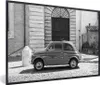 MuchoWow® Gerahmtes Poster Oldtimer in den Straßen von Rom Produktbild-Vorschau 1