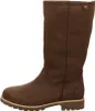 A side view of a brown boot. Produktbild-Vorschau