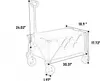 Chariot de plage AIORBER, 80 L, pliable, modèle démontable, Voir les images du produit 2