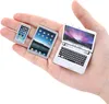 Puppenhaus Mini Laptop Set, Mini Metall Laptop Tablet Produktbild-Vorschau 1