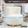 MODFU Poltrona girevole, Poltrona girevole moderna a 360 Anteprima dell’immagine prodotto 3