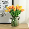 MODFU 10x PolyurethanTulpen Orange, Realistische Produktbild-Vorschau 5