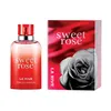 A bottle of La Rive Sweet Rose Eau De Parfum and its packaging are displayed against a white background. Podgląd zdjęcia produktu