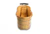 Baignoire en bois Lucerne 150 x 67 cm Voir les images du produit 4