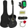 Akoestische gitaar set voor beginners, met gratis tuner, in Productafbeelding-voorbeeld 1