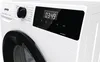 Close-up of the control panel and door of a white washing machine. Produktbild-Vorschau