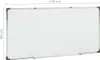 vidaXL vidaXL Whiteboard magnetisch 110x60 cm Stahl weiß Produktbild-Vorschau 8