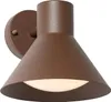 Industrialna lampa ścienna zewnętrzna rdzawo-brązowy stożek Podgląd zdjęcia produktu 7