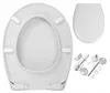 Universal WC-Sitz bis 400 kg, Weiß, Soft-Close, abnehmbar, Produktbild-Vorschau 3