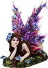 Wunderschöne Elfe liegt auf Blumenwiese - Fairy, Blume, Produktbild-Vorschau 1