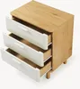 Commode « Ferrersp » à 3 tiroirs 70 x 60 x 40 cm aspect Voir les images du produit 7