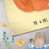 Mr. & Mrs. Panda Handtuch Eichhörnchen Blume - Gelb Pastell Produktbild-Vorschau 3