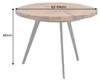 riess-ambiente Couchtisch ARBOR 65cm natur schwarz Metall Produktbild-Vorschau 2