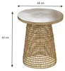 CALICOSY -  Sofaecke mit Bambusplatte und Rattan-Fuß Produktbild-Vorschau 5