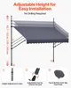 SucceBuy markíza s upínacím mechanizmom 300 cm, markíza s Náhľad obrázku produktu 7