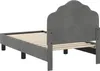 vidaXL Detský rám postele s čelom tmavosivý 70 x 140 cm Náhľad obrázku produktu 7