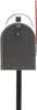 Wiltec Set cassetta postale USA grigio argento 180 x 220 x Anteprima dell’immagine prodotto 2
