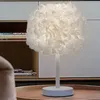 Nachttischlampen, Blumen-Tischlampe, Weiße Petalen Produktbild-Vorschau 3