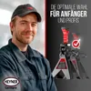 HEYNER® Unterstellbock 2er Set mit Gummiauflage Hubhöhe Produktbild-Vorschau 8