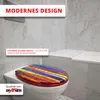 Grafner® WC Sitz mit Absenkautomatik Motiv Colored Planks Produktbild-Vorschau 2
