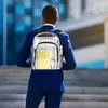 Transparenter Rucksack 1 Stück, Robuster PVC-Schulrucksack, Produktbild-Vorschau 5
