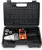 A plastic case containing a polyfusion welding tool and accessories. Anteprima dell’immagine prodotto