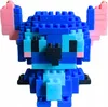 A 3D model of Stitch made from building blocks. Produktbild-Vorschau