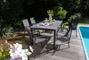 Siena Garden Dining Tisch Silva 220x100 cm anthrazit/wood Produktbild-Vorschau 6