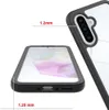 Close-up view of a phone case, highlighting its dimensions. Anteprima dell’immagine prodotto