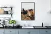 MuchoWow® Gerahmtes Poster Tiere - Pferd 60x80 cm - Poster Produktbild-Vorschau 3