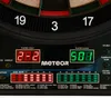 meteor Dartboard Darts Set mit 4 LED Kinder Erwachsene Produktbild-Vorschau 5