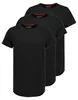 Sublevel 3er Pack Herren T-Shirts mit Rundhals und Produktbild-Vorschau 2
