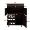 A diagram showing the dimensions of a kitchen cart. Produktbild-Vorschau