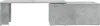 vidaXL Konferenčný stolík Concrete Grey 150x50x35 cm Drevo Náhľad obrázku produktu 6