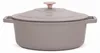 Smaltovaný liatinový rošt 30cm BERLINGER HAUS BH-6541 TAUPE Náhľad obrázku produktu 2