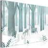 Italienischer Leinwand Leinwandbild - Fairy-Tale Forest (1 Produktbild-Vorschau 1