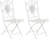 CLP 2er Set Gartenstühle Sibell antik-grün Produktbild-Vorschau 1
