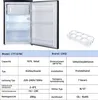 ChiQ CTT107BC Kühlschrank mit Gefrierfach, 7 Produktbild-Vorschau 6