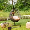 HOME DELUXE - Polyrattan Hängesessel CIELO - inkl. Gestell, Produktbild-Vorschau 2