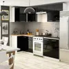Pensile da cucina 60 cm VERMINA - bianco / nero lucido Anteprima dell’immagine prodotto 3