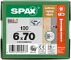 SPAX vite di regolazione Flako 6 x 70 T-STAR+ T30 4CUT Anteprima dell’immagine prodotto 5