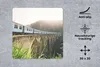 MuchoWow® Mauspad Mousepad Ein Zug über eine Brücke 30x30 Produktbild-Vorschau 2