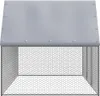 vidaXL Zewnętrzna klatka dla kur 3x2x2 m Stal ocynkowana Podgląd zdjęcia produktu 7