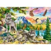 CASTORLAND Puzzle Familie von Wö lfen und Adlern 300 Teile Produktbild-Vorschau 1