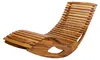 Ergonomiczne leżaki z drewna akacjowego – składane Podgląd zdjęcia produktu 3