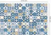 Gemusterte Fliesen buntes Mosaik – Vinylteppich – 140x210 Produktbild-Vorschau 5